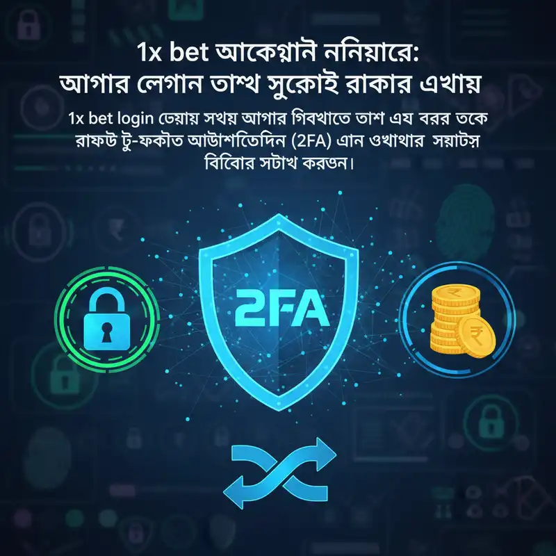 1x bet login security features and 2FA setup
